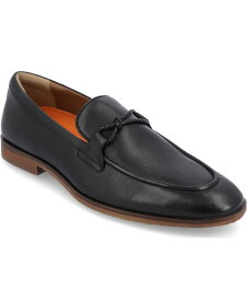 【送料無料】 トーマスアンドバイン メンズ スリッポン・ローファー シューズ Men's Finegan Apron Toe Loafer Dress Shoes Black