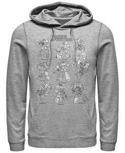 �t�B�t�X�T�� �����Y �A�E�^�[ �p�[�J�[�E�X�E�F�b�g �t���[�X �p�[�J�[ Fifth Sun Men's Transformers Textbook Fleece Hoodie Athletic Heather �w�U�[