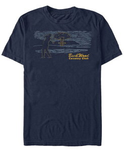 yz tBtXT Y TVc gbvX Men's Caddyshack Scenic Explosion Short Sleeve T-shirt Navy