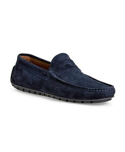 u[m}O Y V[Y Xb|E[t@[ Bruno Magli Men's Xane Slip On Driving Moccasin Shoes Navy Suede lCr[