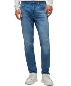 【送料無料】 ヒューゴボス メンズ デニムパンツ ジーンズ ボトムス Men's Slim-Fit Super-Soft Stretch Denim Jeans Bright Blue