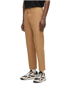 【送料無料】 ヒューゴボス メンズ カジュアルパンツ ボトムス Men's Slim-Fit Cotton Blend Trousers Medium Beige