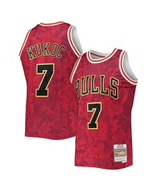 【送料無料】 ミッチェル&ネス メンズ シャツ トップス Men's Toni Kukoc Red Chicago Bulls Hardwood Classics 1997-98 Lunar New Year Swingman Jersey Red