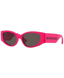 【送料無料】 バレンシアガ レディース サングラス・アイウェア アクセサリー Women's Sunglasses, BB0258S Pink