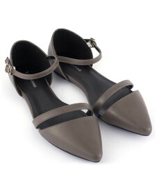【送料無料】 ミオマリオ レディース パンプス シューズ Women's Formal Flat Dress Shoes Gray