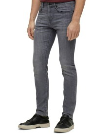 【送料無料】 ヒューゴボス メンズ デニムパンツ ジーンズ ボトムス Men's Slim-Fit Jeans in Gray Comfort-Stretch Denim Silver