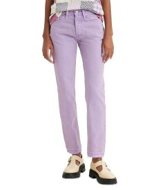 【送料無料】 リーバイス レディース デニムパンツ ジーンズ ボトムス Women's 501 Original-Fit Straight-Leg Jeans Purple Rose