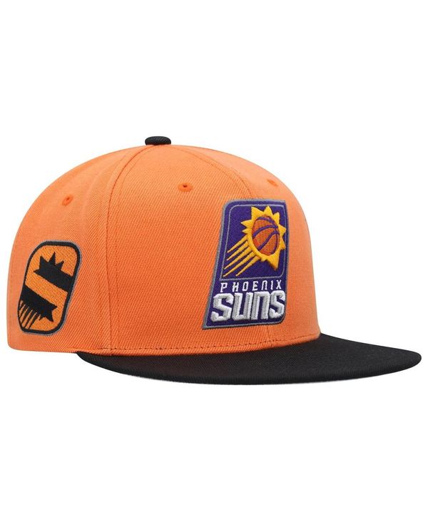 【送料無料】 ミッチェル&ネス メンズ 帽子 アクセサリー Men´s Orange Black Phoenix Suns Side Core 2.0 Snapback Hat Orange Blackのサムネイル