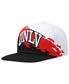 【送料無料】 ミッチェル&ネス メンズ 帽子 アクセサリー Men's Black, White UNLV Rebels Paintbrush Snapback Hat Black, White