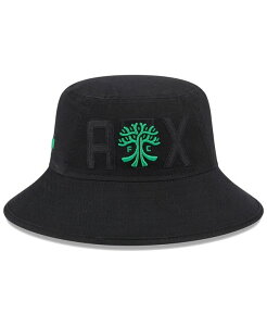 �j���[�G�� �����Y �A�N�Z�T���[ �X�q New Era Men's Black Austin FC Kick Off Bucket Hat Black �u���b�N