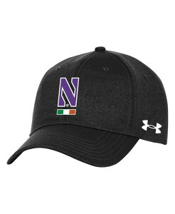 A_[A[}[ Y ANZT[ Xq Under Armour Men's Black Northwestern Wildcats Ireland Adjustable Hat Black ubN