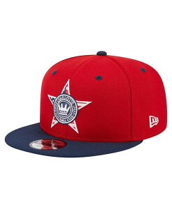 j[G Y ANZT[ Xq New Era Men's Red Charlotte FC Americana9FIFTY Snapback Hat Red bh