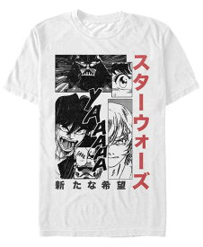 【送料無料】 フィフスサン メンズ Tシャツ トップス Men's Manga Page Short Sleeve Crew T-shirt White