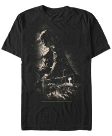 【送料無料】 フィフスサン メンズ Tシャツ トップス DC Men's Batman Stormy Shadows Short Sleeve T-Shirt Black