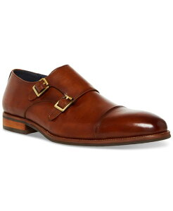 yz XeB[u }f Y hXV[Y V[Y Men's Tilly Double Monk Strap Dress Shoe Tan