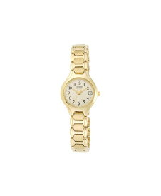 【送料無料】 シチズン レディース 腕時計 アクセサリー Women's Gold-Tone Stainless Steel Bracelet Watch 23mm EU2252-56P No Color