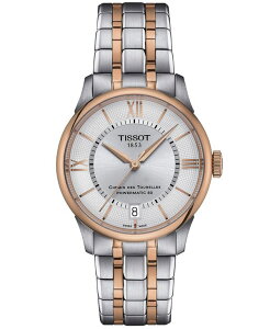 eB\bg fB[X ANZT[ rv TVc Tissot Women's Swiss Automatic Chemin des Tourelles Powermatic 80 Two-Tone Stainless Steel Bracelet Watch 34mm No Color