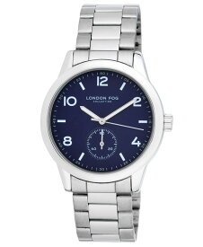 【送料無料】 ロンドンフォグ レディース 腕時計 アクセサリー Women's Quartz Perth Silver-Tone Alloy Watch 42mm Silver