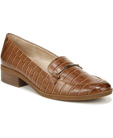 【送料無料】 ソウルニュトライザー レディース パンプス シューズ Ridley Loafers Camel Croco Embossed Faux Leather