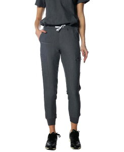 o[YI[ fB[X {gX JWApc pc Members Only Women's Valencia Jogger Scrub Pants Graphite Ot@Cg