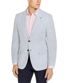 【送料無料】 ナウティカ メンズ ジャケット・ブルゾン アウター Men's Modern-Fit Seersucker Sport Coat Blue