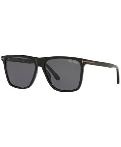 yz gEtH[h Y TOXEACEFA ANZT[ Men's Sunglasses, TR001323 59 Black Shiny