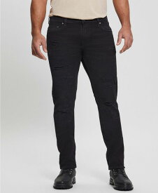 【送料無料】 ゲス メンズ デニムパンツ ジーンズ ボトムス Men's Slim Tapered Jeans Black