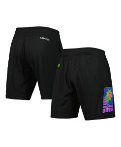 �~�b�`�F��&�l�X �����Y �{�g���X �n�[�t�p���c�E�V���[�c �V���[�g�p���c Mitchell & Ness Men's Black Phoenix Suns Hardwood Classics Color Bomb Energy Shorts Black �u���b�N