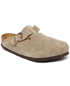 yz rPVgbN Y T_ V[Y Men's Boston Soft Footbed Suede Leather Clogs from Finish Line Beige