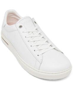rPVgbN Y V[Y Xj[J[ U[ Birkenstock Men's Bend Low Leather Casual Sneakers from Finish Line White zCg