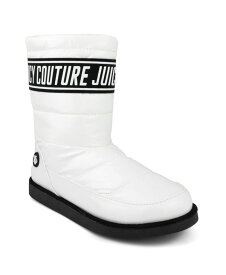 【送料無料】 ジューシークチュール レディース ブーツ・レインブーツ シューズ Women's Kissie Winter Boot W-White
