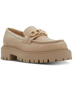 【送料無料】 アルド レディース スリッポン・ローファー シューズ Women's Brixtonn Chain Lug Loafers Medium Beige