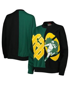 【送料無料】 ミッチェル&ネス レディース パーカー・スウェット アウター Women's Green, Black Green Bay Packers Big Face Pullover Sweatshirt Green, Black