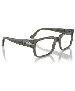 �y���\�� �����Y �A�N�Z�T���[ �T���O���X�E�A�C�E�F�A Persol Men's Eyeglasses PO3315V 55 Transparent Taupe Gray �O���[