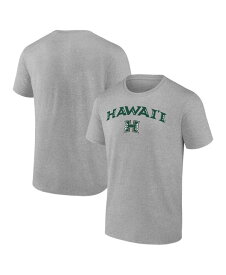 【送料無料】 ファナティクス メンズ Tシャツ トップス Men's Branded Steel Hawaii Warriors Campus T-shirt Steel