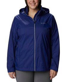 【送料無料】 コロンビア レディース ジャケット・ブルゾン アウター Women's Switchback Waterproof Packable Rain Jacket, XS-3X Dark Sapphire