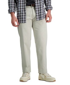 【送料無料】 ハガー メンズ カジュアルパンツ ボトムス Men's Slim-Fit Life Khaki Comfort Pants Putty