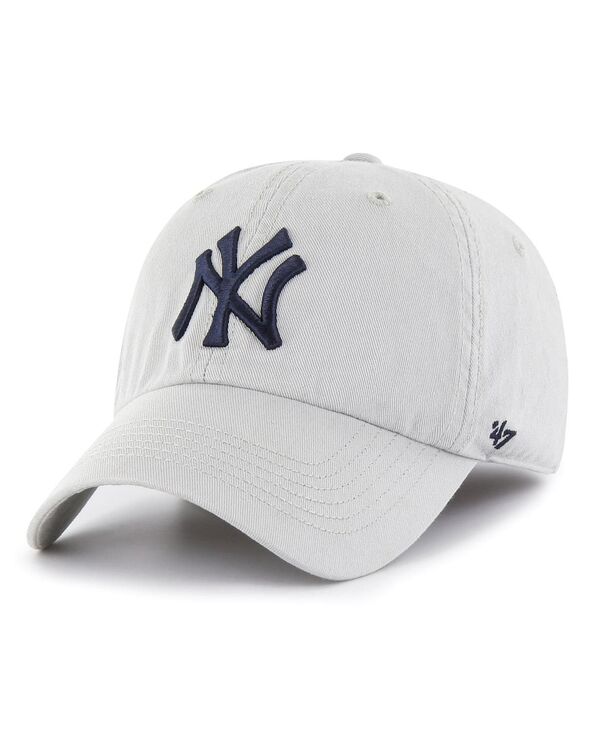 【送料無料】 47ブランド メンズ 帽子 アクセサリー Men´s Gray New York Yankees Franchise Logo Fitted Hat Gray