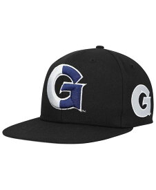 【送料無料】 ミッチェル&ネス メンズ 帽子 アクセサリー Men's Black Georgetown Hoyas Lifestyle Fitted Hat Black