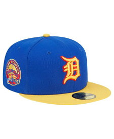 【送料無料】 ニューエラ メンズ 帽子 アクセサリー Men's Royal, Yellow Detroit Tigers Empire 59FIFTY Fitted Hat Royal, Yellow