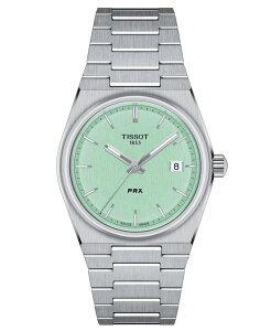 eB\bg Y ANZT[ rv TVc Tissot Unisex Swiss PRX Stainless Steel Bracelet Watch 35mm Silver Vo[