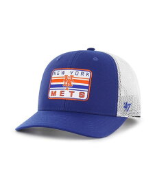 【送料無料】 47ブランド メンズ 帽子 アクセサリー Men's Royal New York Mets Drifter Trucker Adjustable Hat Royal