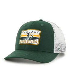 【送料無料】 47ブランド メンズ 帽子 アクセサリー Men's Green Oakland Athletics Drifter Trucker Adjustable Hat Green