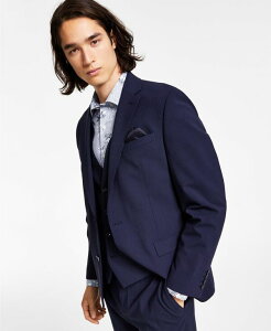 �o�[�X���[ �����Y �A�E�^�[ �W���P�b�g�E�u���]�� �E�[�� �W���P�b�g Bar III Men's Slim-Fit Wool Suit Jacket Navy �l�C�r�[