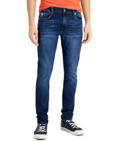 【送料無料】 ゲス メンズ デニムパンツ ジーンズ ボトムス Men's Eco Patch Pocket Skinny Fit Jeans Olvera Wash