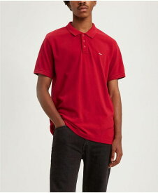 【送料無料】 リーバイス メンズ シャツ トップス Men's Housemark Regular Fit Short Sleeve Polo Shirt Crimson