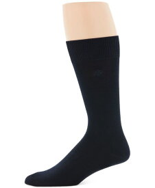 【送料無料】 ペリーエリス メンズ 靴下 アンダーウェア Perry Ellis Men's Socks, Rayon Dress Sock Single Pack Navy