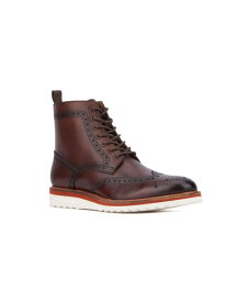 【送料無料】 ビンテージファンドリー メンズ ブーツ・レインブーツ シューズ Men's Leather Parker Boots Brown