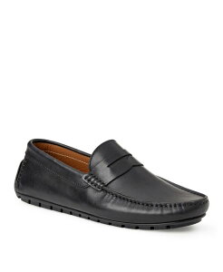 yz u[m}O Y Xb|E[t@[ V[Y Men's Xane Slip-On Shoes Black Leather