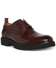 【送料無料】 スティーブ マデン メンズ オックスフォード シューズ Men's Epcot Oxford Leather Dress Shoes Burgundy